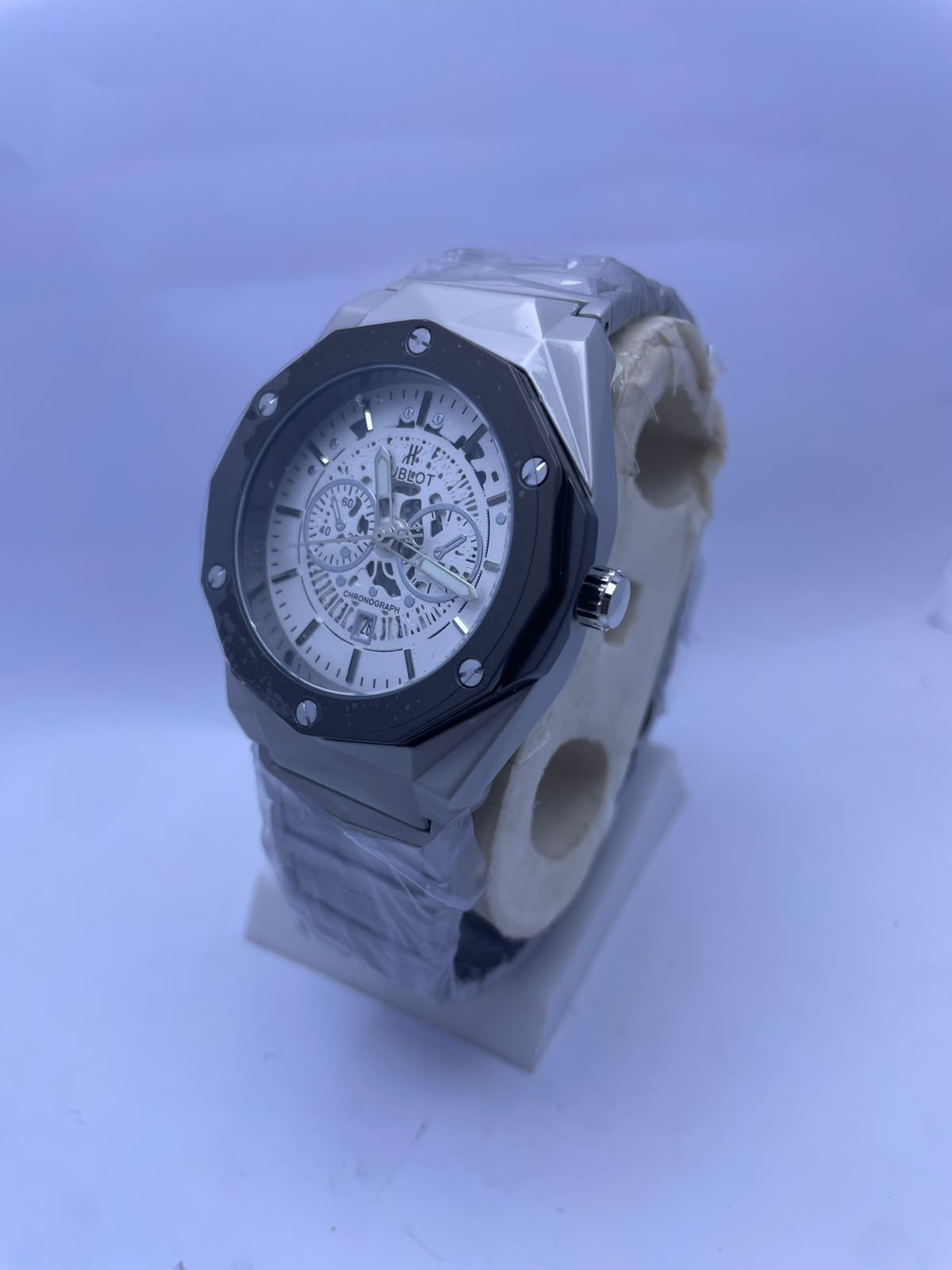 Hublot Style Chronograph Luxury Men's Watch