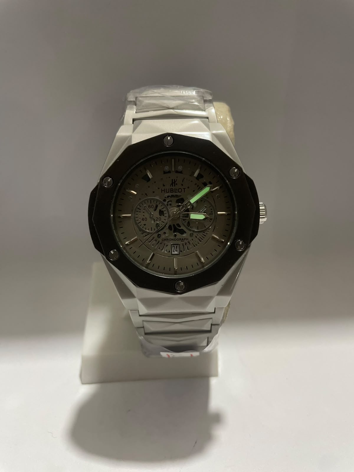 Hublot Style Chronograph Luxury Men's Watch
