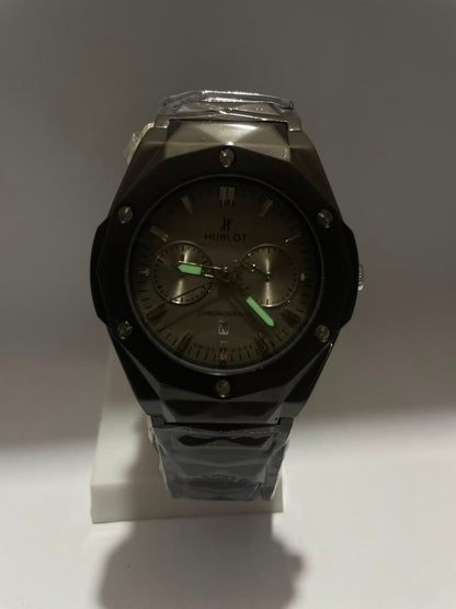 Hublot Style Chronograph Luxury Men's Watch